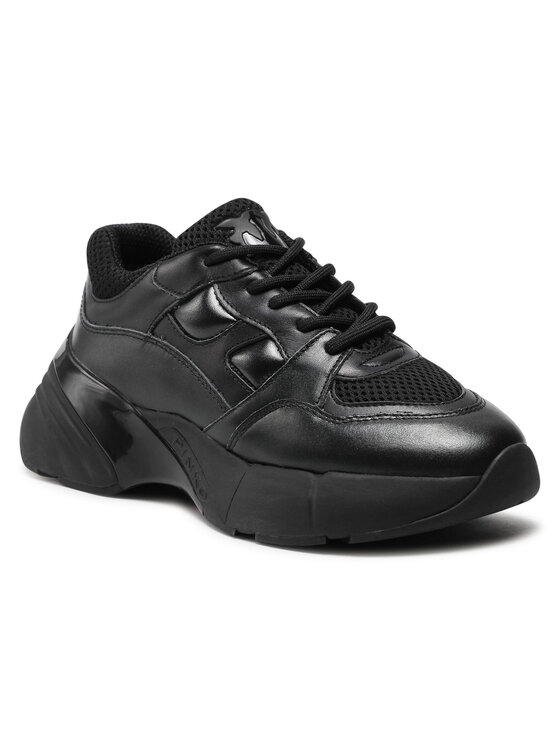 PINKO Sneakersy Pinko Rubino 9 PE 21 BLKS21 1H20WH Y5ZM Czarny