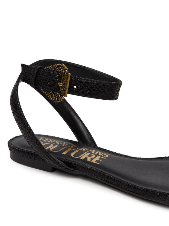 Versace Jeans Couture Босоніжки Versace Jeans Couture 80VA3S61 ZSS84 899 Чорний