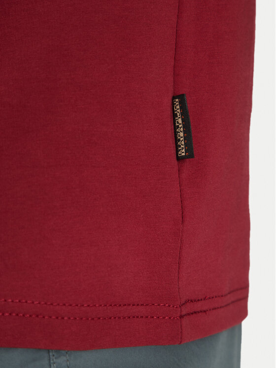 Napapijri Napapijri Футболка S-Vignoni NP0A4ILX Червоний Regular Fit