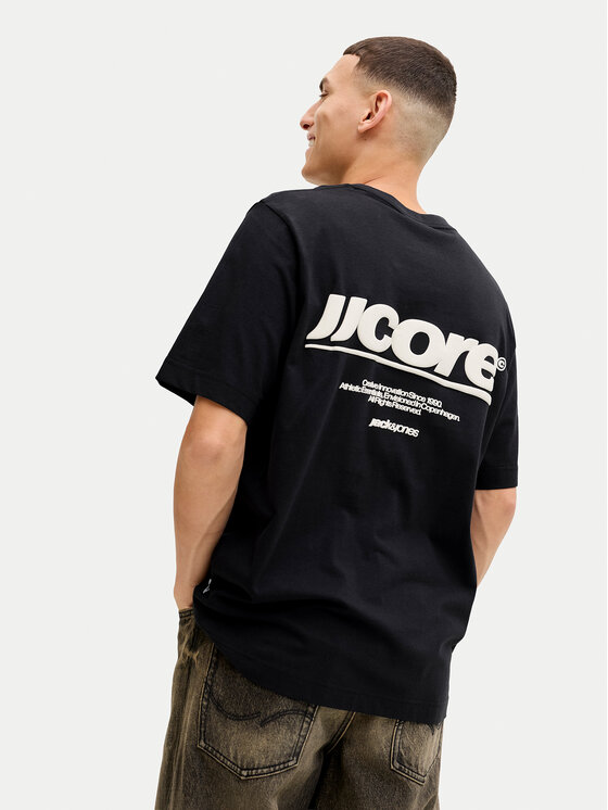 Jack & Jones Jack & Jones Camiseta Club 12289842 Negro Relaxed Fit