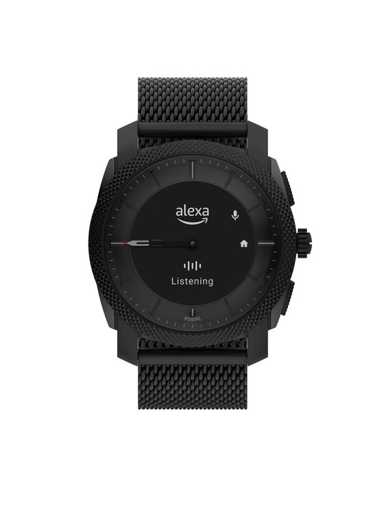 Fossil Chytré hodinky Fossil Gen 6 Hybrid FTW7062 Černá