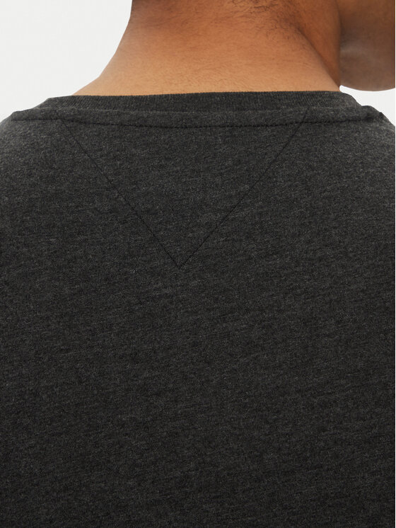Tommy Jeans Tommy Jeans Camiseta Jaspe DM0DM20363 Negro Slim Fit