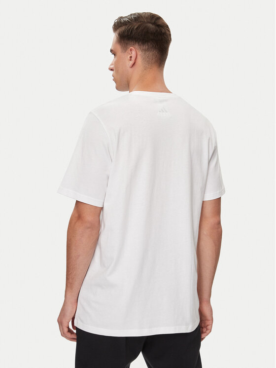 adidas adidas T-shirt Essentials Single Jersey Big Logo T-Shirt IC9349 Bijela Regular Fit