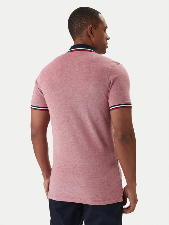 Jack & Jones Jack & Jones Polo marškinėliai Paulos 12136668 Raudona Slim Fit