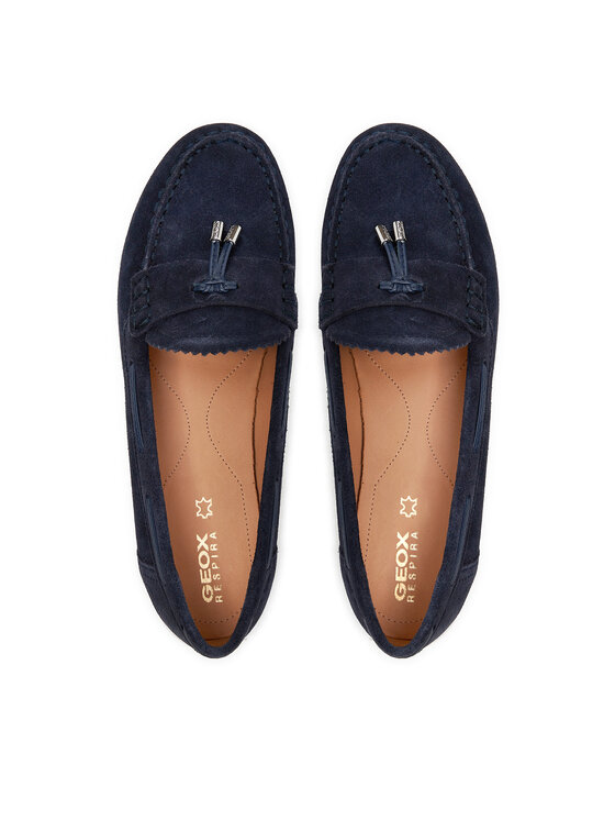 Geox Mokasīni Geox D Vega Moc D35DNA 00022 C4002 Tumši zils