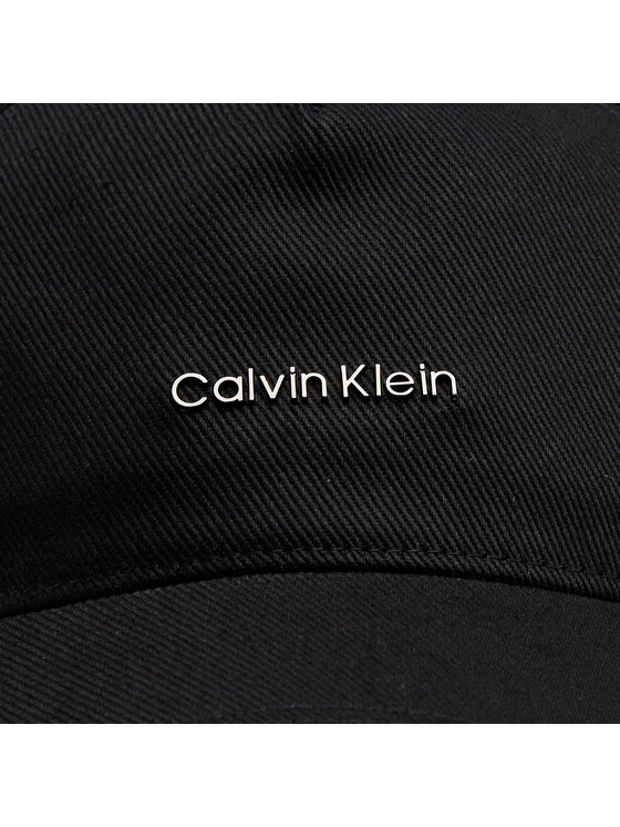 Calvin Klein Czapka z daszkiem Calvin Klein Elevated Softs K60K611905 Czarny