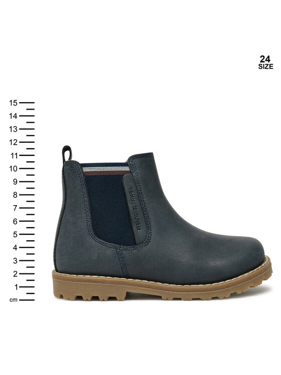 Tommy Hilfiger Auliniai batai Tommy Hilfiger T1X5-33700-0124 M Tamsiai mėlyna