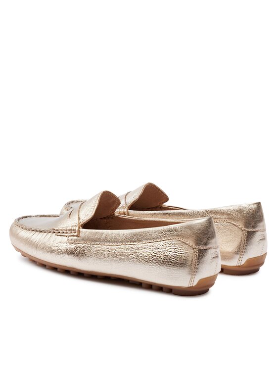 Caprice Mokasíny Caprice 9-24651-42 Zlatá