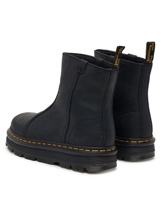 Dr. Martens Botine Dr. Martens Zebzag Rigger Black Wyoming DM42662001 Negru