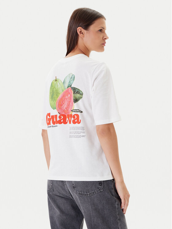 ONLY ONLY Футболка Phoebe 15351369 Білий Regular Fit
