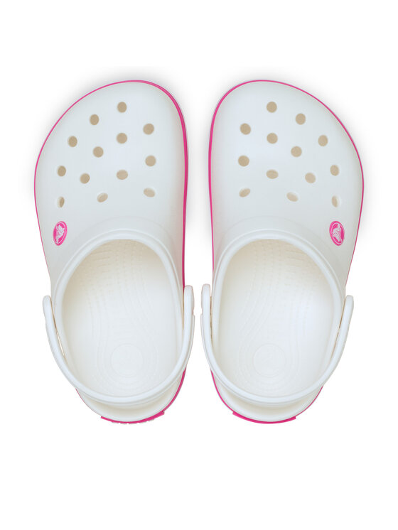 Crocs Шльопанці Crocs Crocband Clog K 207006 Білий
