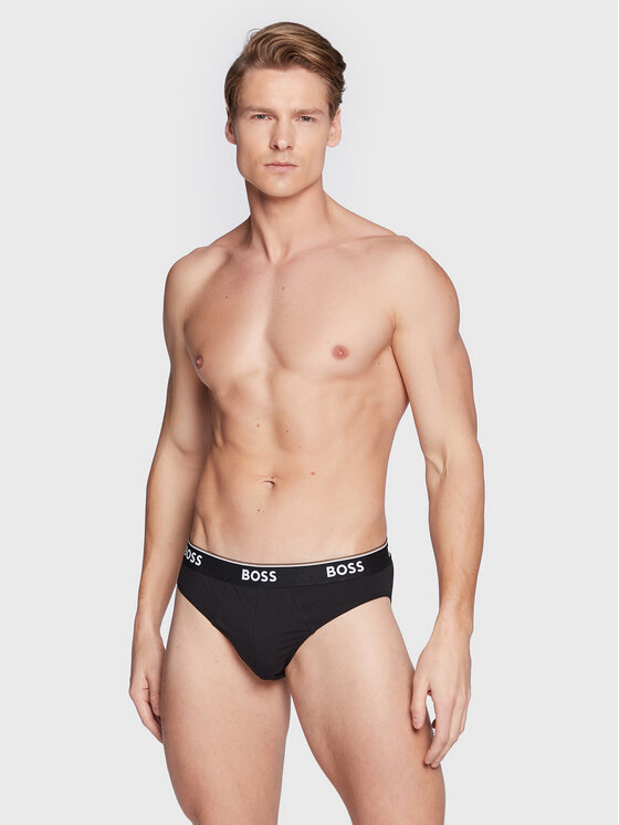 BOSS BOSS Komplet spodnjih hlač slip﻿ Power 50475273 Pisana