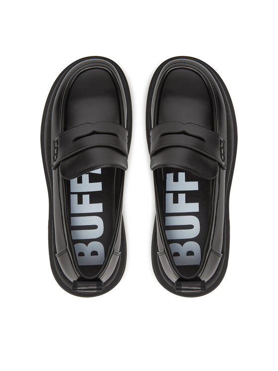 Buffalo Лофери Buffalo Pluto Loafer 1624086 Чорний