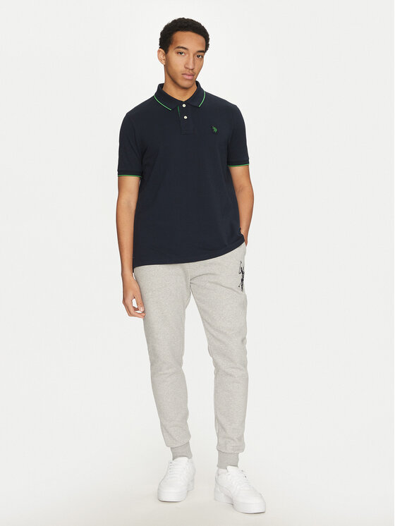 U.S. Polo Assn. U.S. Polo Assn. Поло MUP3508 Cиній Regular Fit