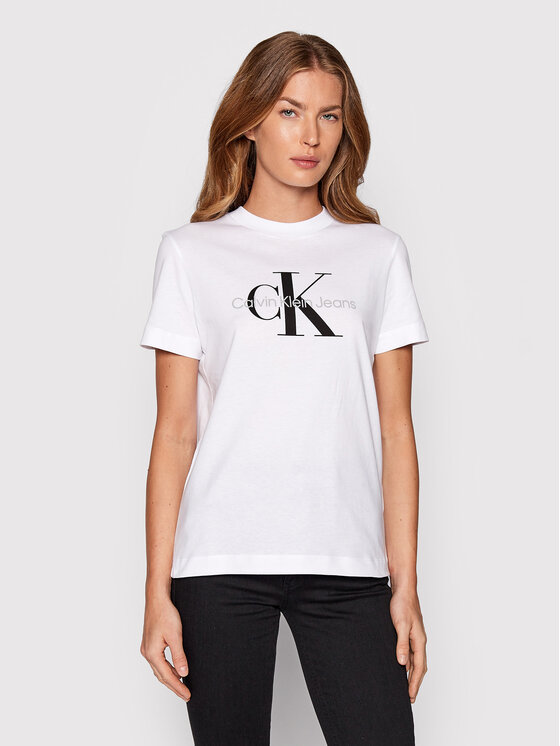 Calvin Klein Jeans Calvin Klein Jeans Camiseta J20J219142 Blanco Regular Fit