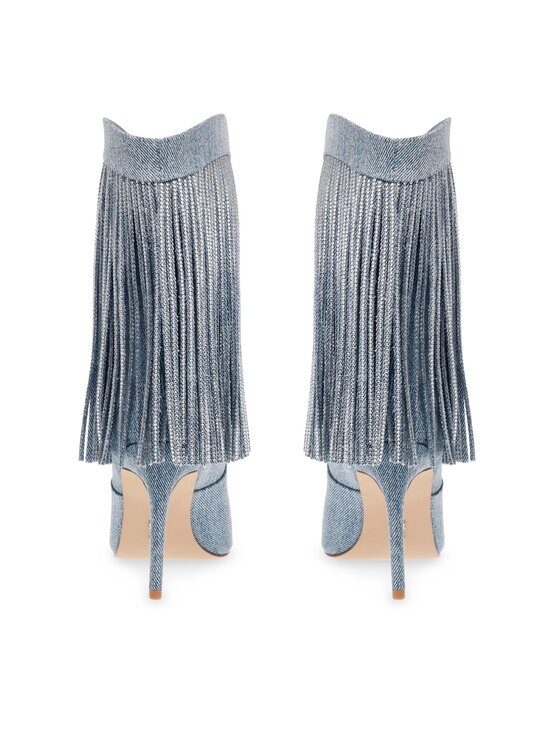 Steve Madden Kovbojská obuv Steve Madden Delray Bootie SM11002946-04004-48K Modrá