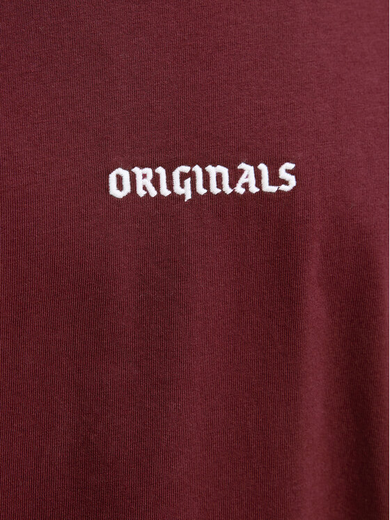 Jack & Jones Jack & Jones Camiseta Meadows Minimal 12283630 Rojo Loose Fit
