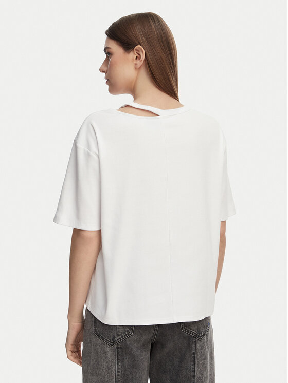 Karl Lagerfeld Jeans Karl Lagerfeld Jeans Camiseta B2W17077 Blanco Regular Fit
