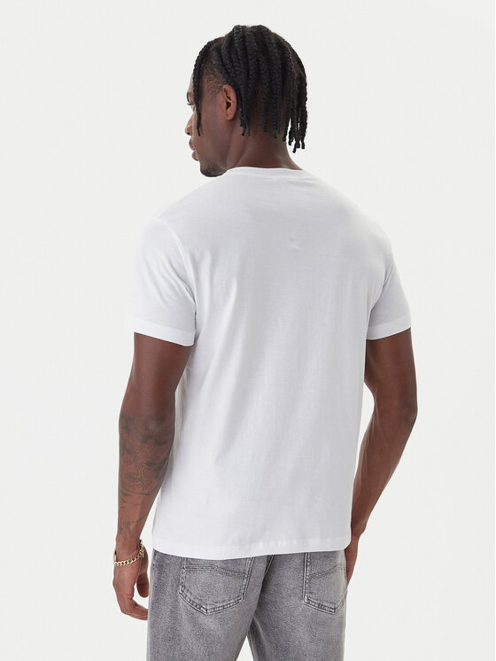Versace Jeans Couture Versace Jeans Couture Camiseta 79GAHT05 CJ00T Blanco Regular Fit