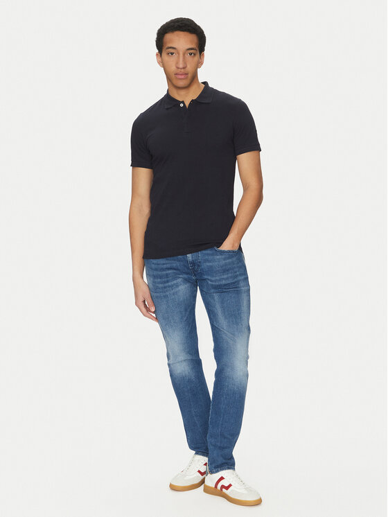 Geox Geox Polo M5510W T3236 F1624 Blu scuro Regular Fit