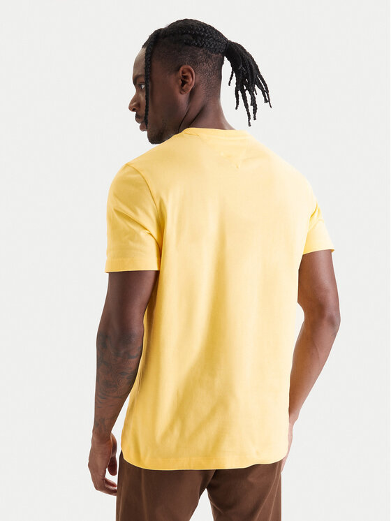 Tommy Hilfiger Tommy Hilfiger Camiseta Ess Seasonal MW0MW39995 Amarillo Regular Fit