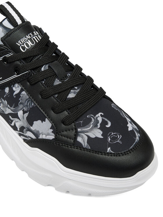 Versace Jeans Couture Sneakersy Versace Jeans Couture 79YA3SC2 Czarny