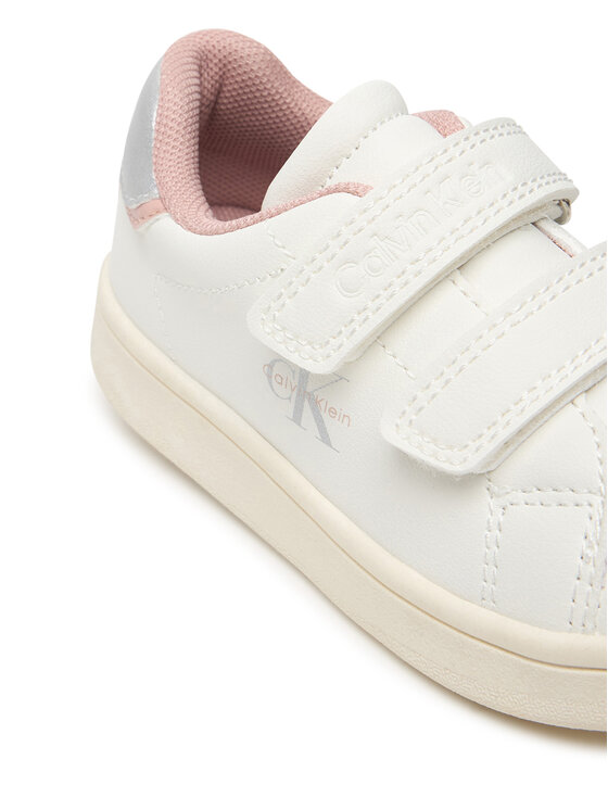 Calvin Klein Αθλητικά Calvin Klein Low Cut Velcro Sneaker V1A9-83382-1355 M Λευκό