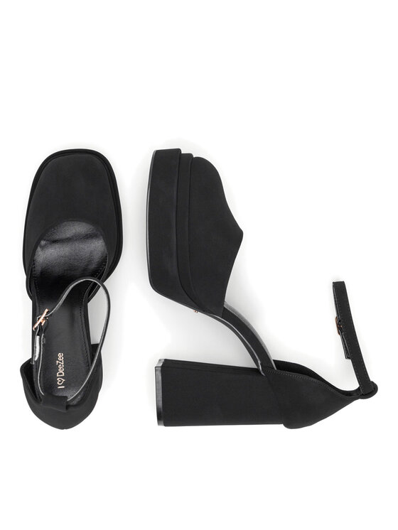 DeeZee Lodičky DeeZee LW85478-6 Černá