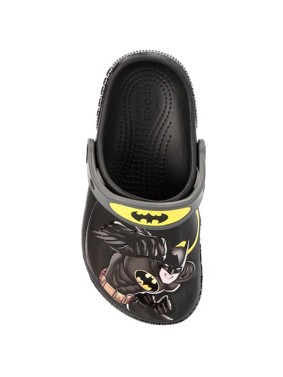 Crocs Шльопанці Crocs Fl Batman Clog K 205020 Чорний