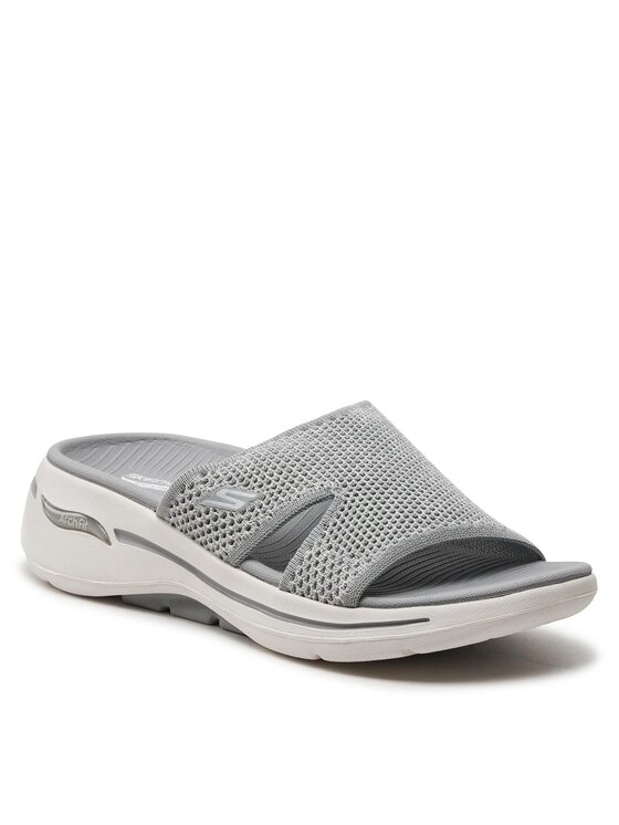 Skechers Чехли Skechers Go Walk Arch Fit Sandal-Joyful 140274/GRY Сив