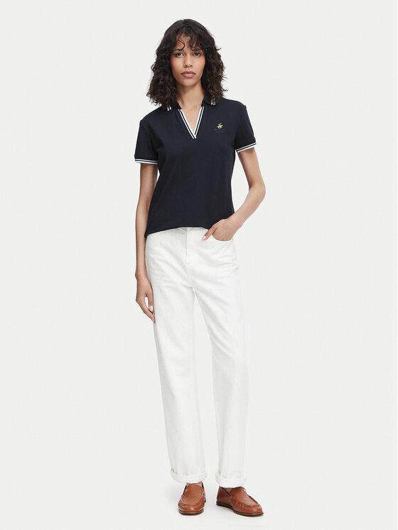 Beverly Hills Polo Club Beverly Hills Polo Club Polo P-SS26W-P0300 Azul marino Regular Fit