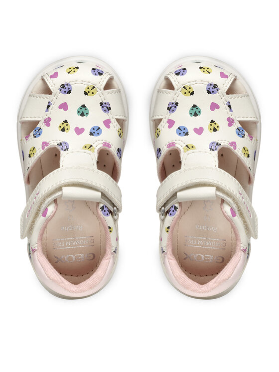 Geox Sandali Geox B Sandal Zapito B556FB 000BC C0653 Bela
