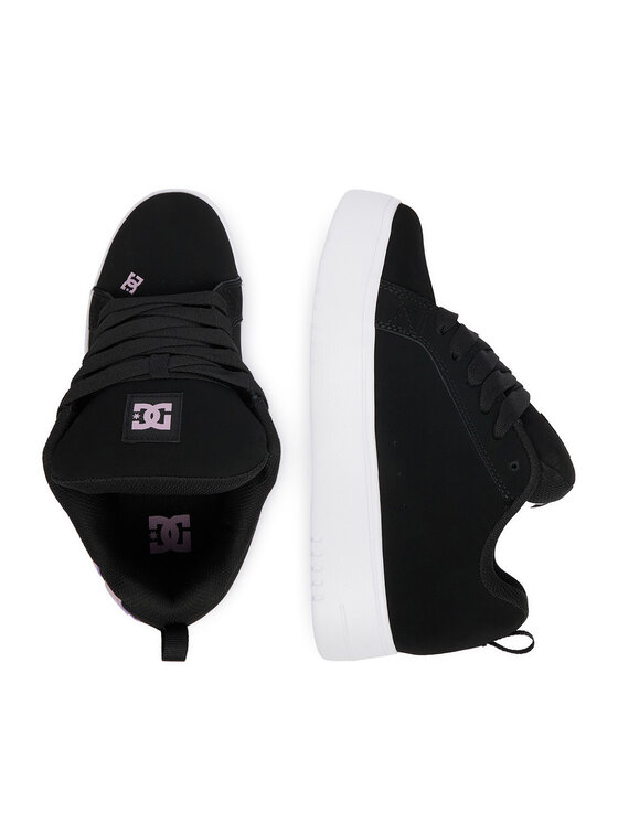 DC Shoes Снікерcи DC Shoes EO-COURT GRAFFIK PLATFORM DC02422003 Чорний