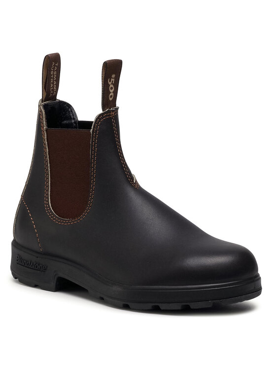 Blundstone Gležnjarji Chelsea Blundstone 500 Rjava