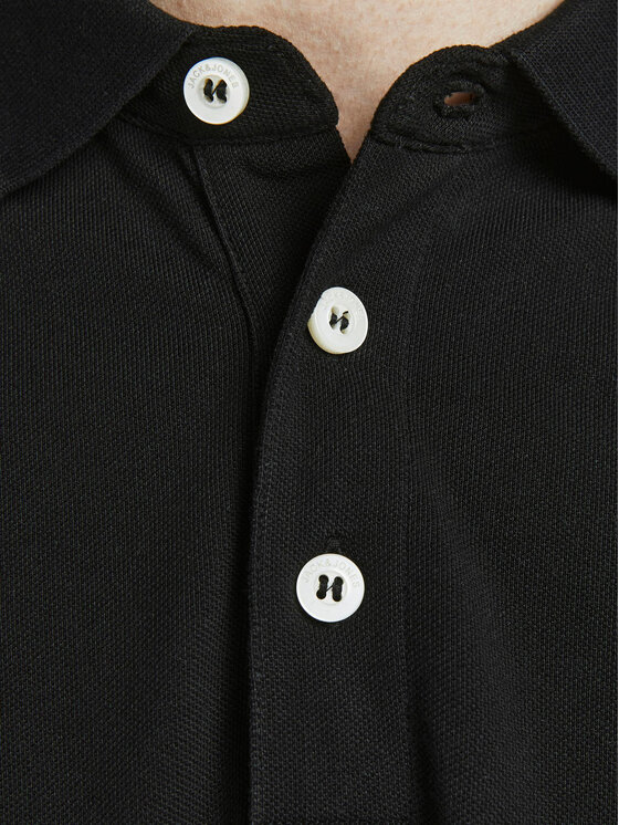 Jack & Jones Jack & Jones Polo Paulos 12136668 Nero Slim Fit