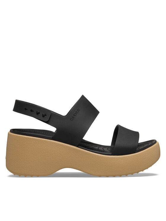 Crocs Босоніжки Crocs Brooklyn Sky Sandal 212250 Чорний