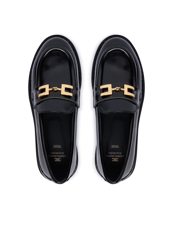 Elisabetta Franchi Лофери Elisabetta Franchi F4A4-E0644-1259 M Чорний