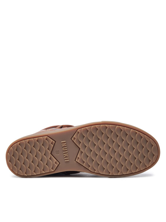 Inuikii Sniego batai Inuikii Full Leather Print 65202-088 Ruda