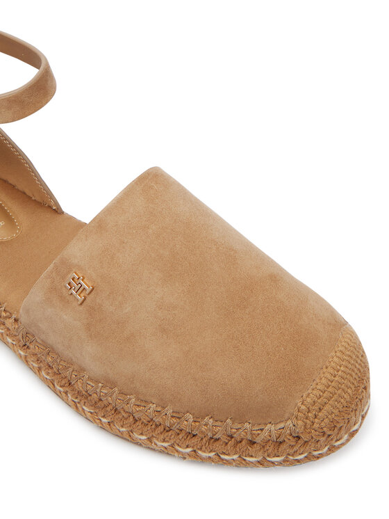 Tommy Hilfiger Espadrilles Tommy Hilfiger Th Platform Espad Suede Strap FW0FW09144 Bēšs