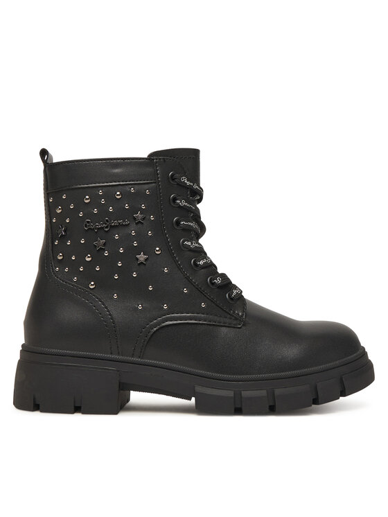 Pepe Jeans Черевики туристичні Pepe Jeans Lilli Life G PGS500008 Чорний