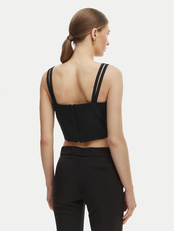 Rinascimento Rinascimento Top CFC0127891003 Negro Slim Fit