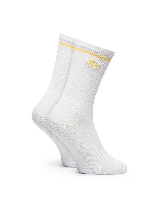 Lacoste Garās zeķes Lacoste RA9188 Balts