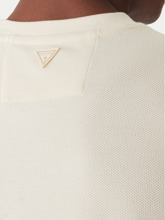 Guess Guess Sudadera M6RP07 KD231 Écru Regular Fit