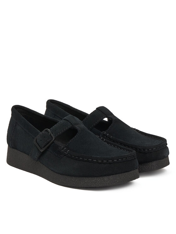 Clarks Туфлі Clarks WallabeeEVOBar 26183153 Чорний