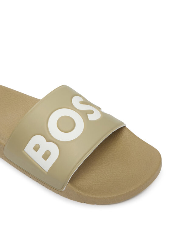 BOSS Шльопанці BOSS Aryeh 50536835 Svetlozelena