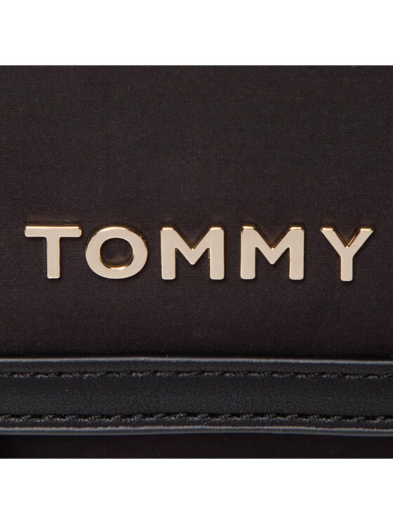 Tommy Hilfiger Ročna torba Tommy Hilfiger Tommy Seasonal Crossover AW0AW07979 Črna