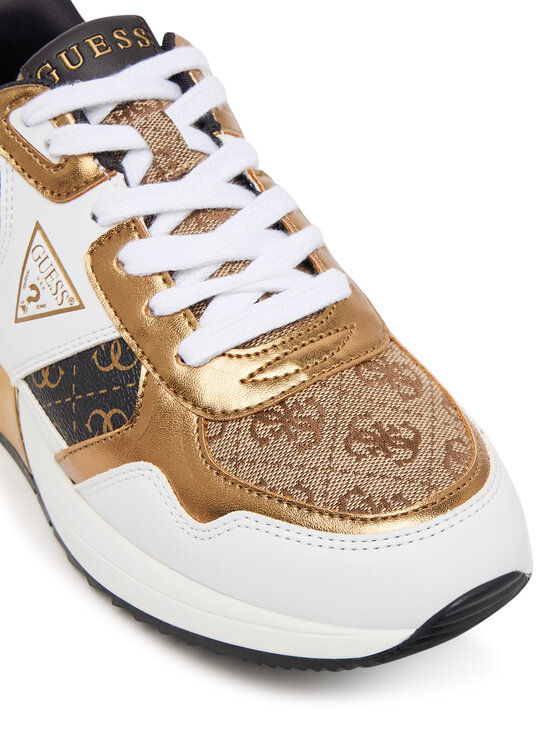 Guess Sneakersy Guess FLFMIC FAL12 Bílá