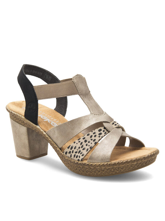 Rieker Sandali Rieker 665K3-60 Beige