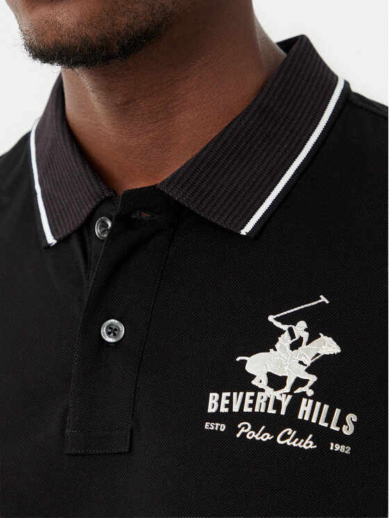 Beverly Hills Polo Club Beverly Hills Polo Club Polo M2607-HR Negro Regular Fit