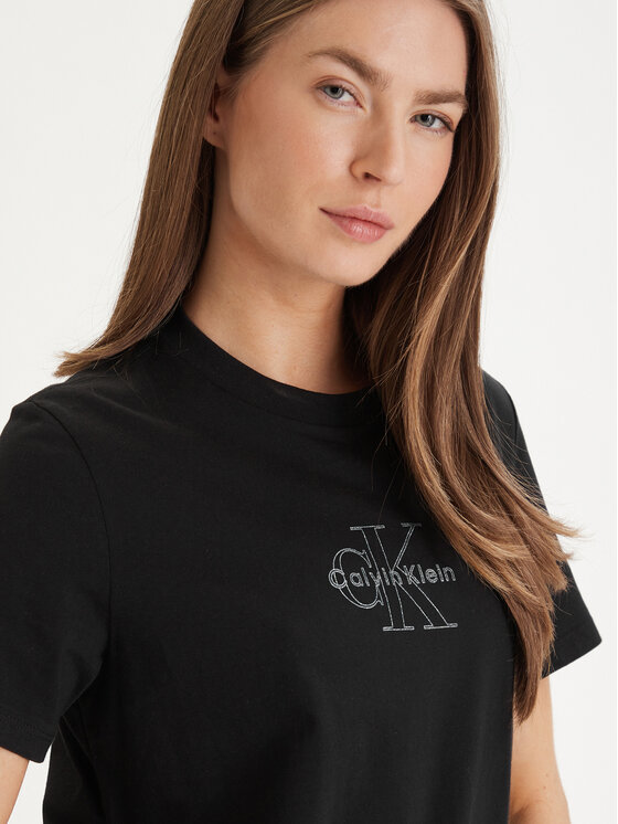 Calvin Klein Jeans Calvin Klein Jeans Camiseta LV047F831G Negro Regular Fit